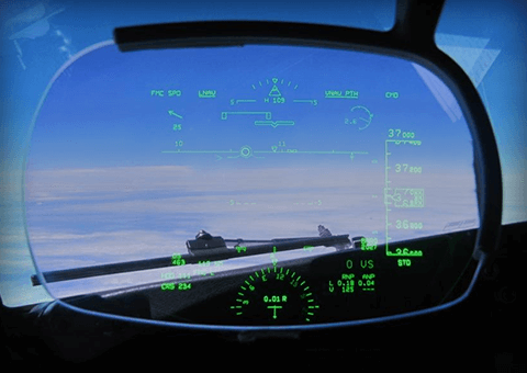 Head Up Display CRT